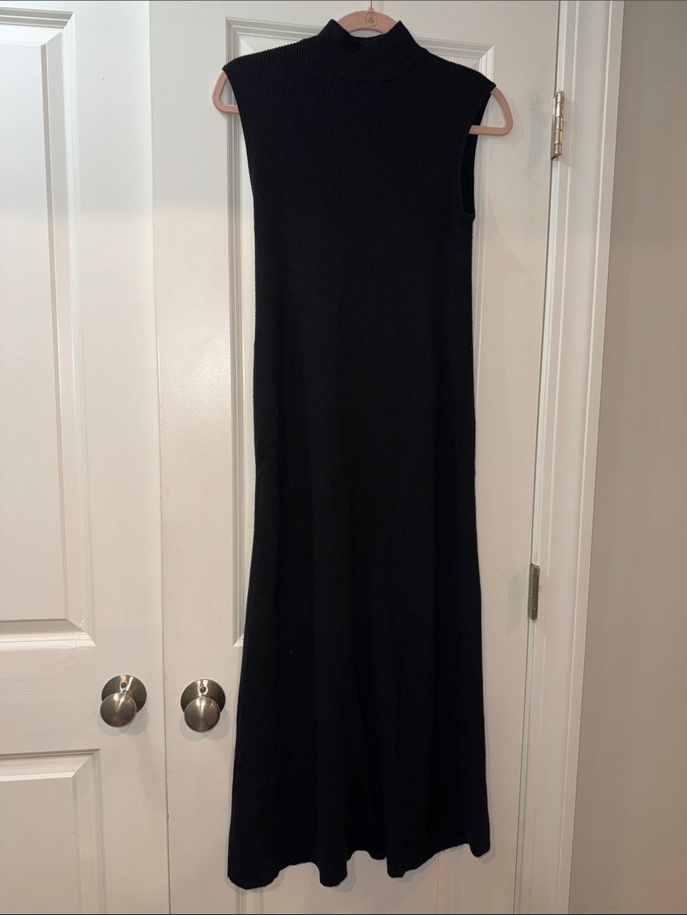 Sleeveless knit aline dress